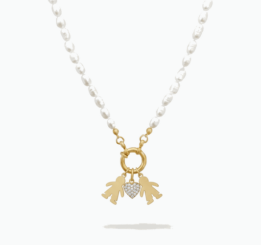 COLLAR PERLAS PEQUEÑOS AMORES