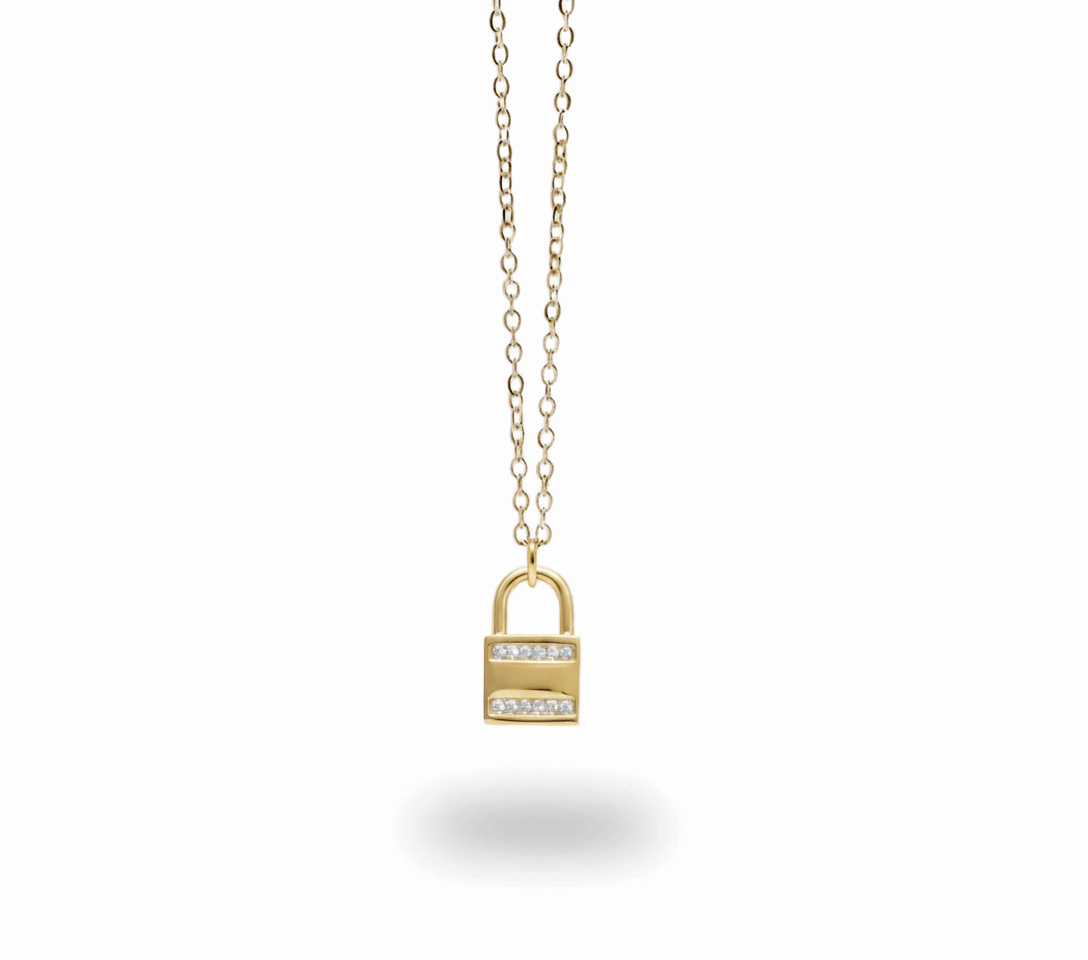 COLLAR CANDADO CIRCONITA