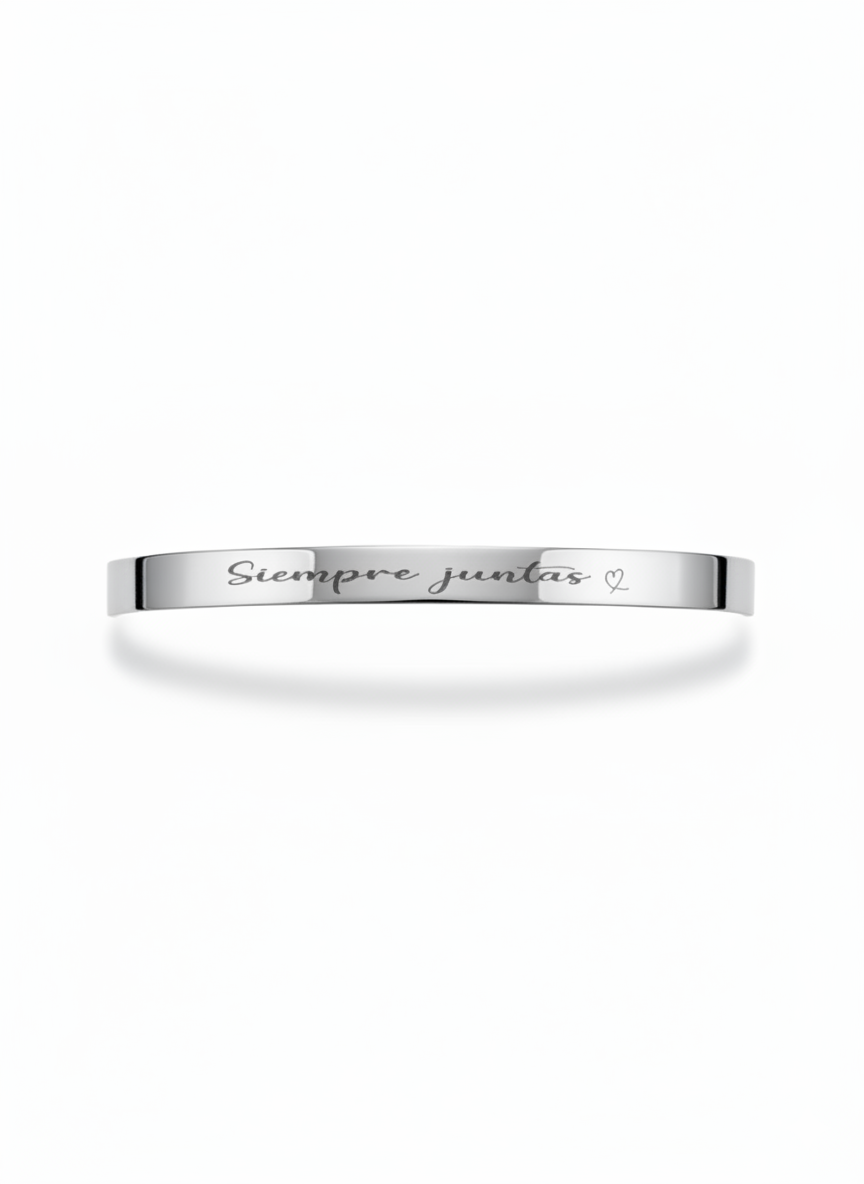 PULSERA CHLOE PLATEADA EVENTOS
