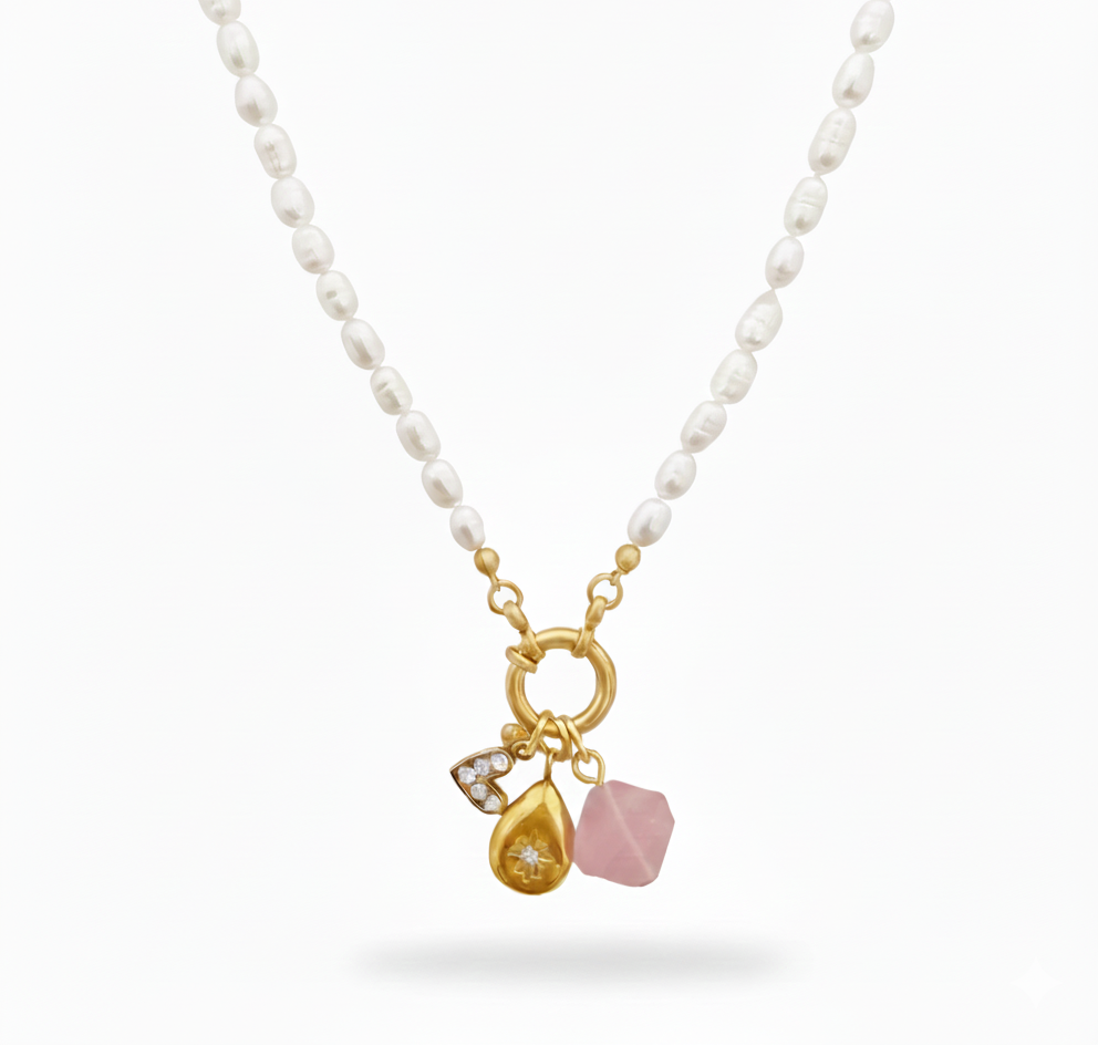COLLAR PERLAS GOTA