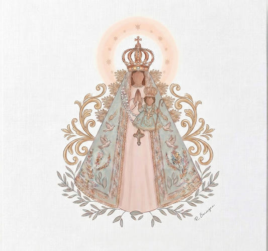 LÁMINA VIRGEN DEL ROCIO