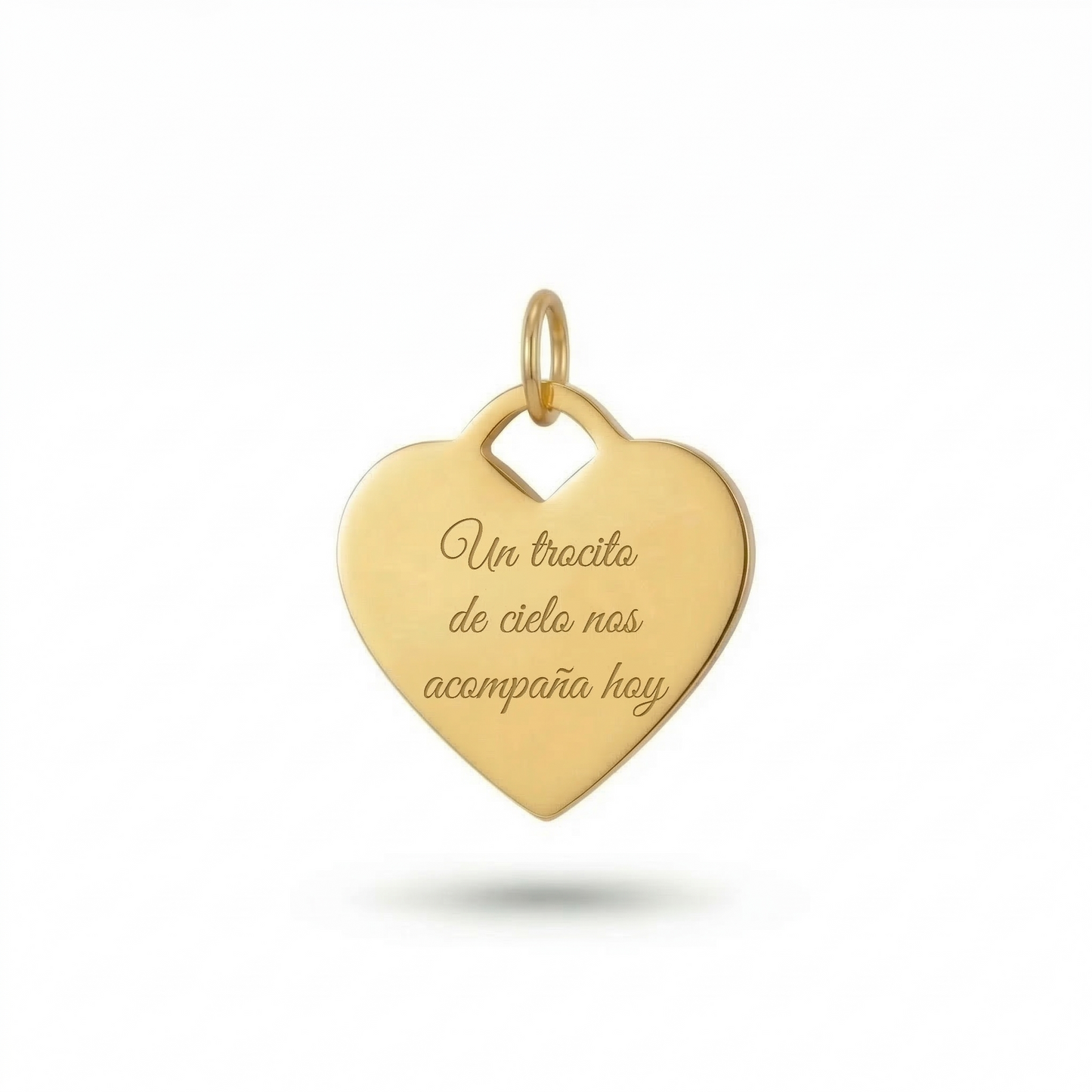 MEDALLA PARA CINTA DE RAMO DE NOVIA CORAZÓN PERSONALIZADA EVENTOS