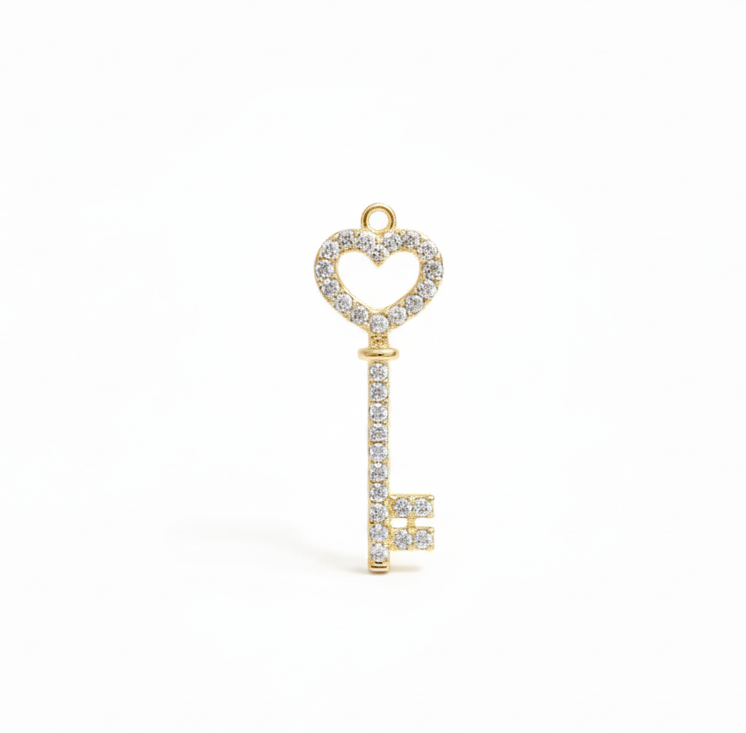 CHARM LLAVE CIRCONITAS