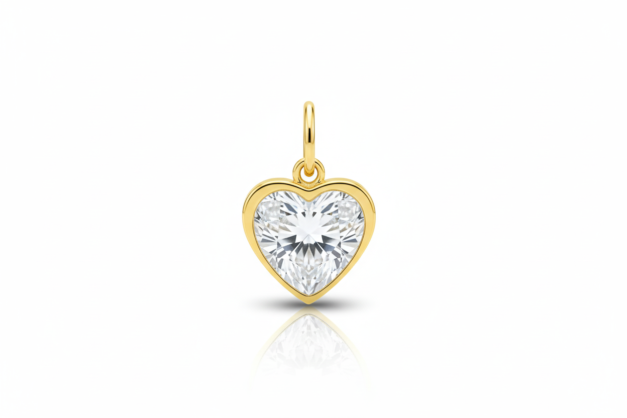 CHARM CORAZONES CRISTAL