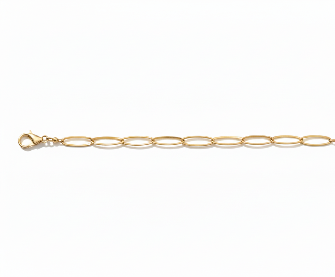PULSERA ESLABON OVALADO