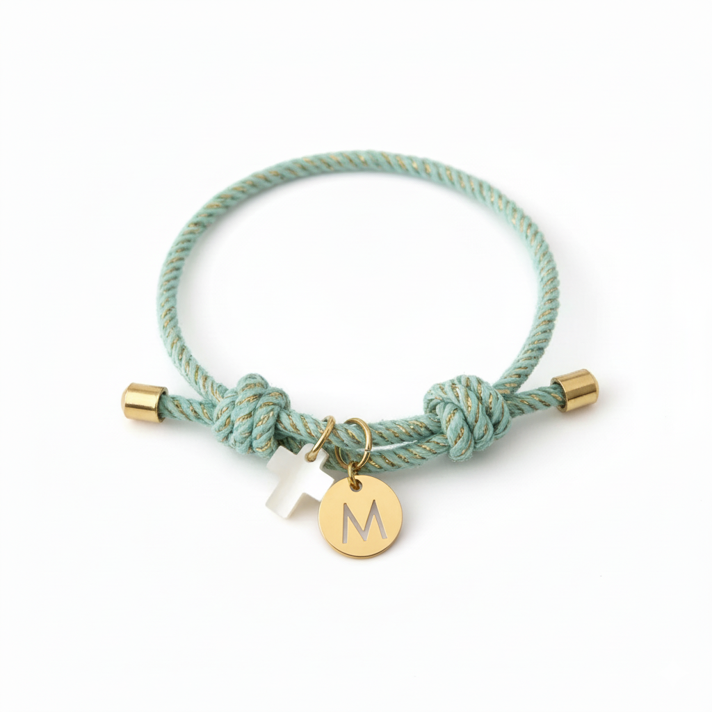 PULSERA NUDOS INICIAL ACERO EVENTOS