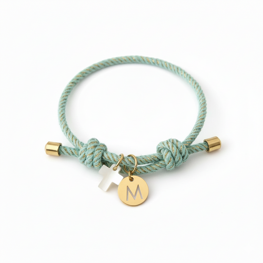 PULSERA NUDOS INICIAL ACERO EVENTOS