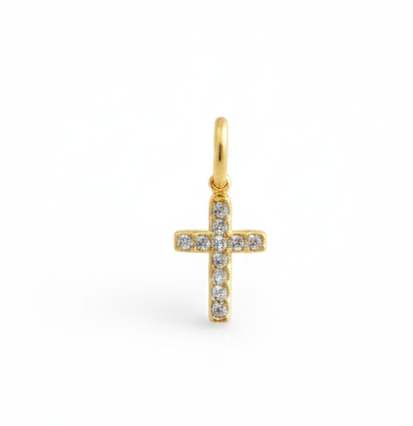 CHARM CRUZ CIRCONITAS PEQUEÑA