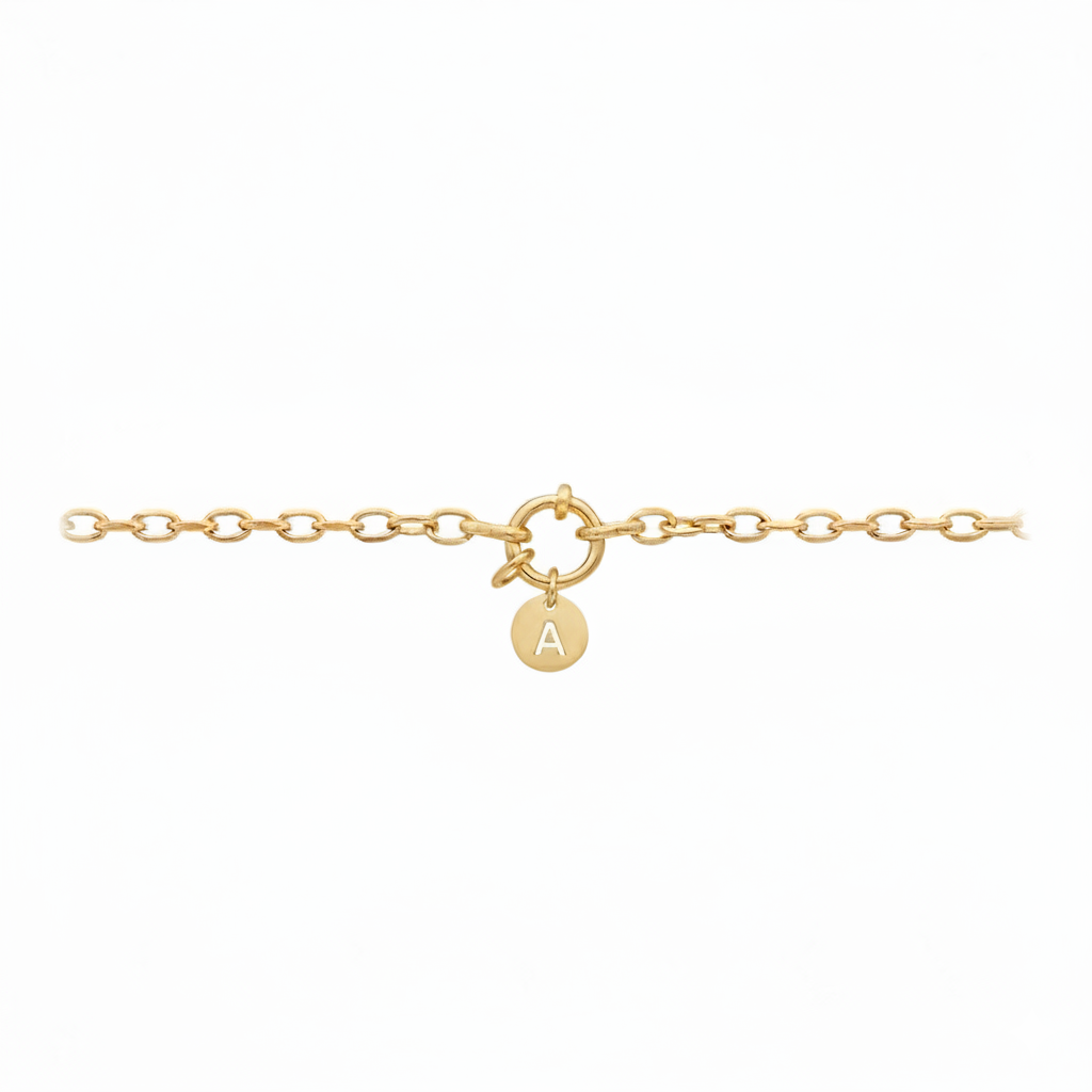 PULSERA ETERNA INICIAL REDONDA EVENTOS