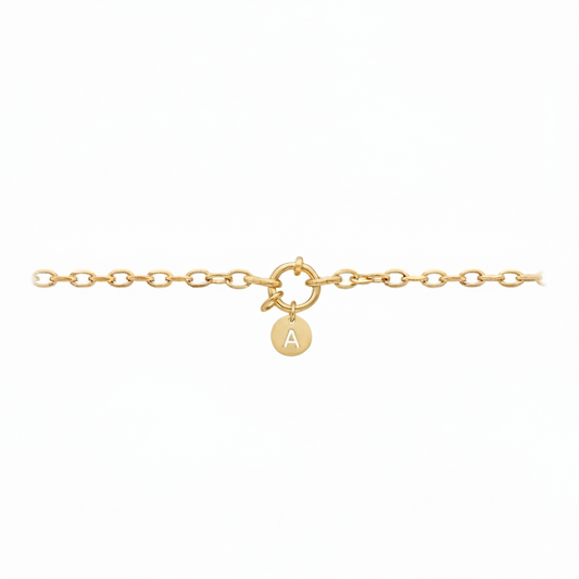 PULSERA ETERNA INICIAL REDONDA EVENTOS