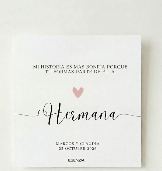 TARJETA HERMANA