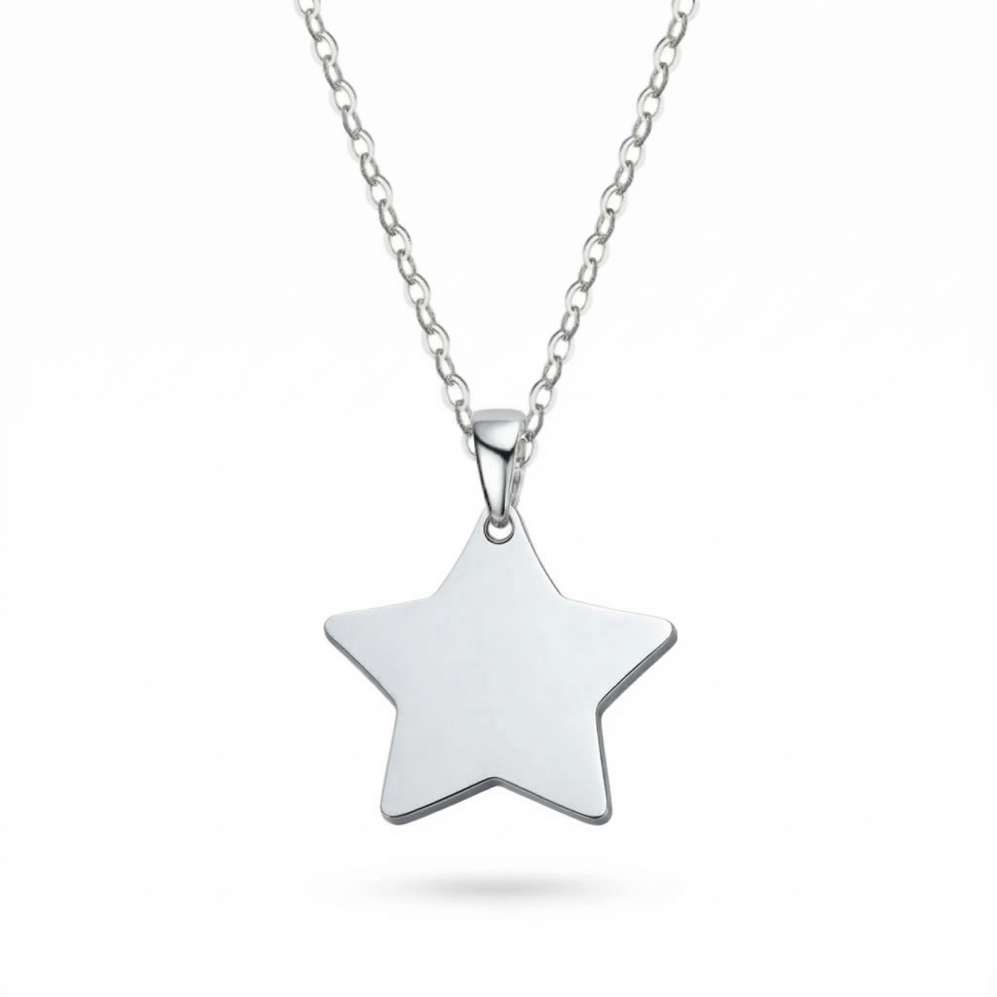 COLLAR AMELIE PLATEADO GRABADO