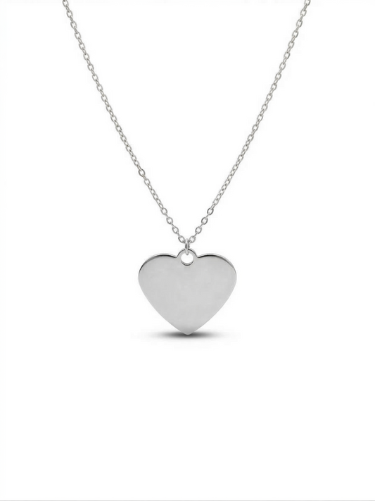 COLLAR CHARLOTTE PLATEADO GRABADO