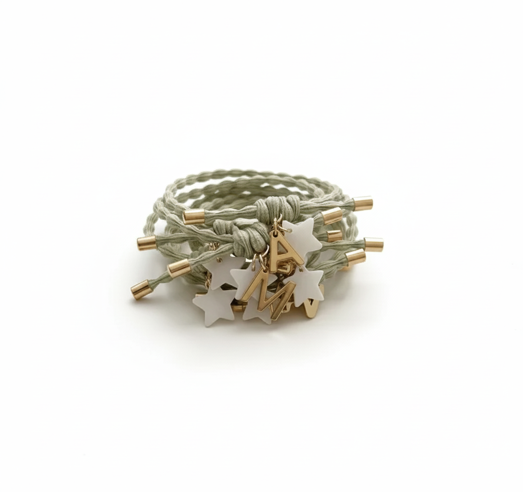 PULSERA ONDAS INICIAL ACERO  EVENTOS