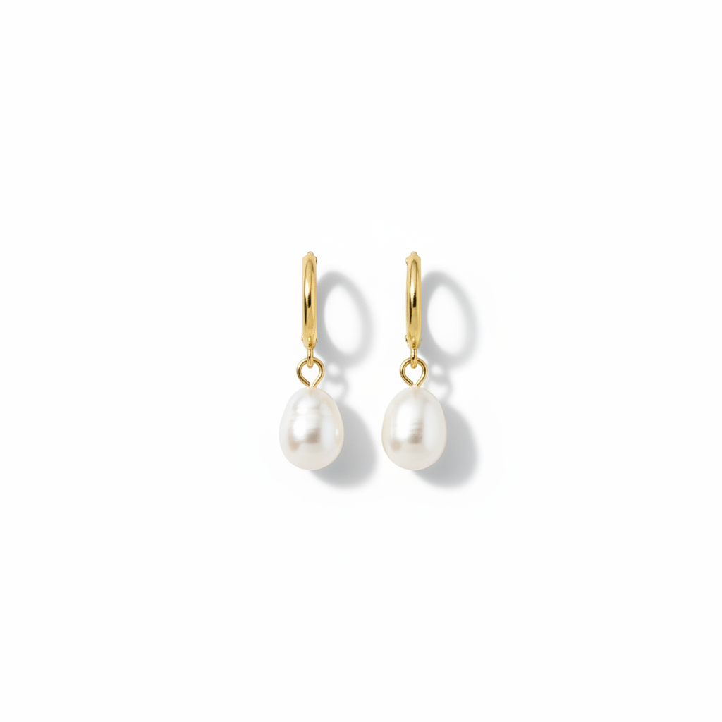 PENDIENTES PERLA NATURAL EVENTOS