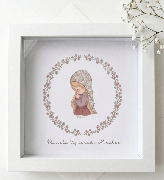 LÁMINA VIRGEN NIÑA