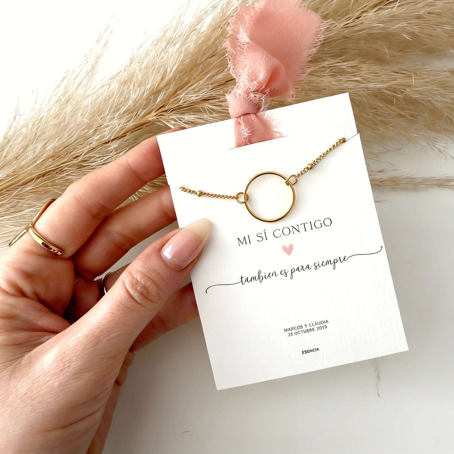 PULSERA ARO DE AMOR EVENTOS-ESENZIA Joyería y Eventos-ESENZIA Joyería y Eventos