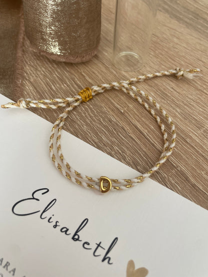 PULSERA MI INICIAL 3D - Dto. por cantidad -