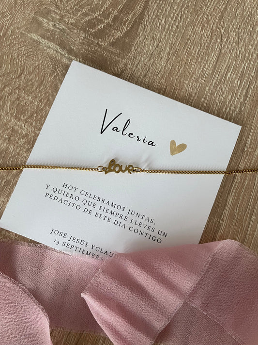 PULSERA LOVE - Dto. por cantidad -