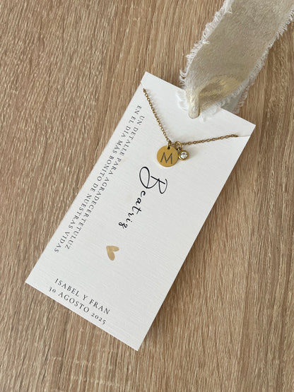 PULSERA INICIAL CON PERLA NATURAL  - Dto. por cantidad -
