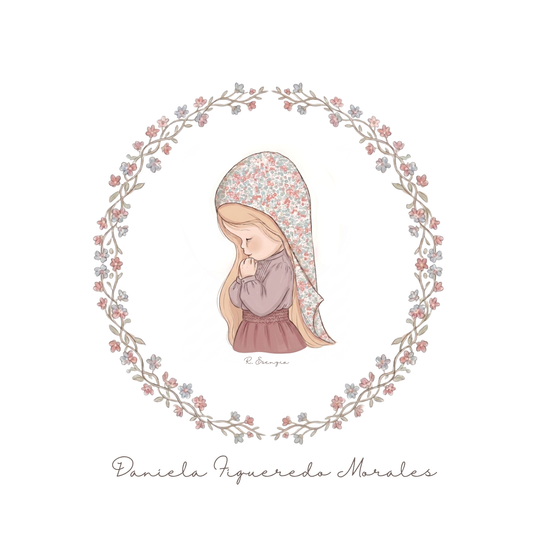 LÁMINA VIRGEN NIÑA