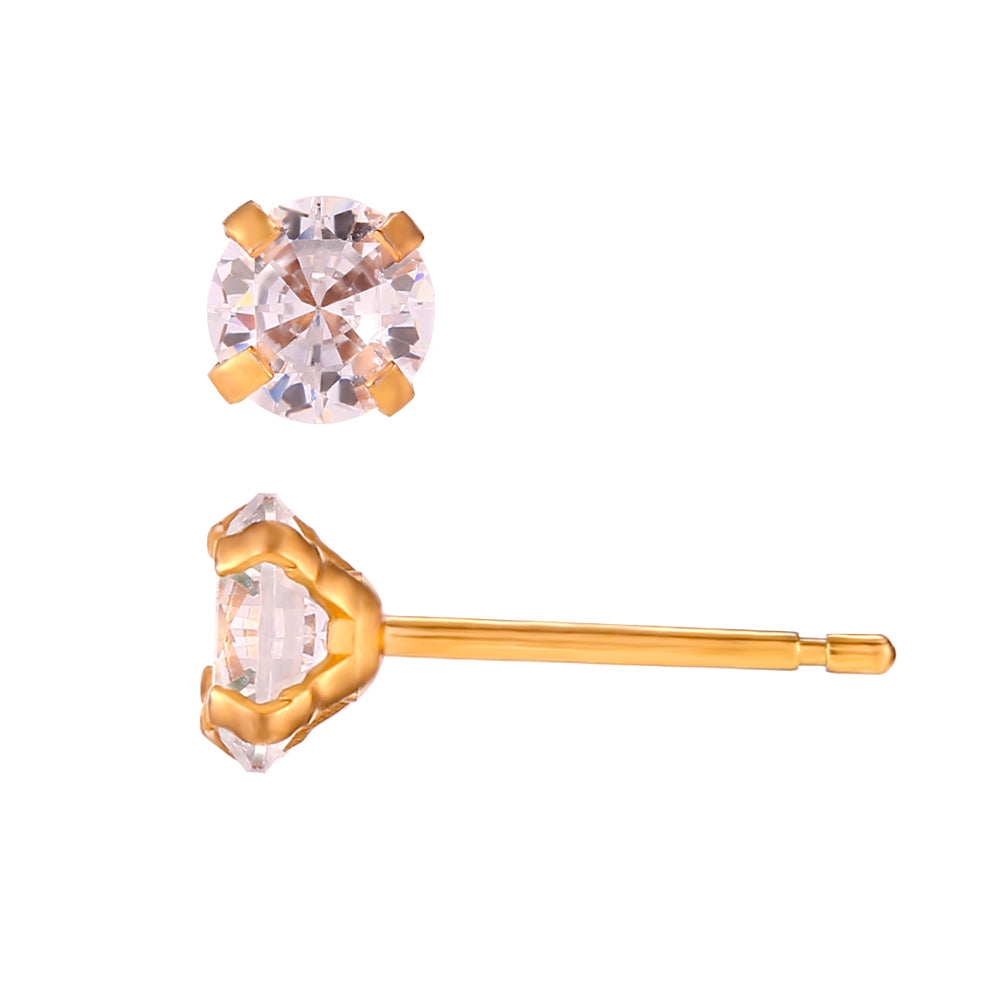 PENDIENTES CIRCONITAS 5MM