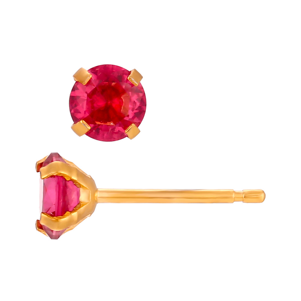 PENDIENTES CIRCONITAS 5MM