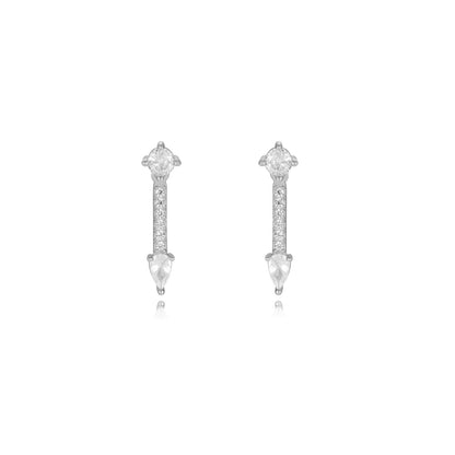 PENDENTES CUPIDO DE PLATA DE PRIMERA LEY PARA NOVIA Y BODA DE ESENZIA JOYERIA Y EVENTOS