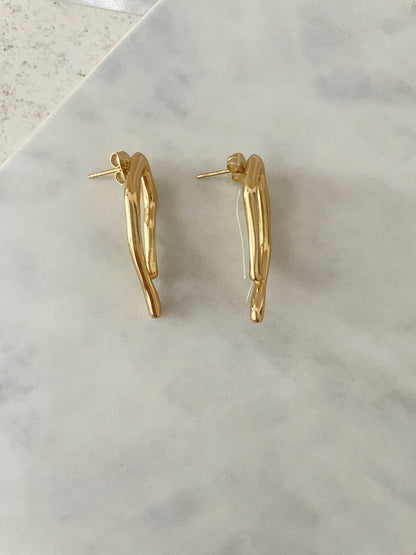 PENDIENTES ÍCARO-Joyería de calidad en acero y resistente al agua ESENZIA