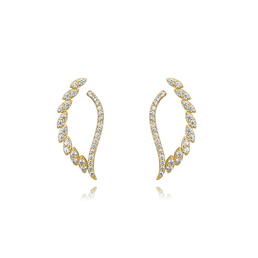 PENDIENTES PROMESA DE PLATA Y CIRCONITAS PARA NOVIA E INVITADAS DE ESENZIA JOYERIA Y EVENTOS