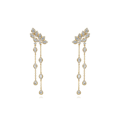 PENDIENTES DE PLATA DE LEY Y CIRCONITAS PARA NOVIAS DE ESENZIA JOYERIA Y EVENTOS