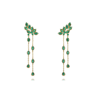 PENDIENTES DE PLATA DE LEY Y CIRCONITAS PARA NOVIAS DE ESENZIA JOYERIA Y EVENTOS