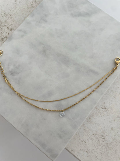 PULSERA AURORA-Joyería de calidad en acero y resistente al agua ESENZIA