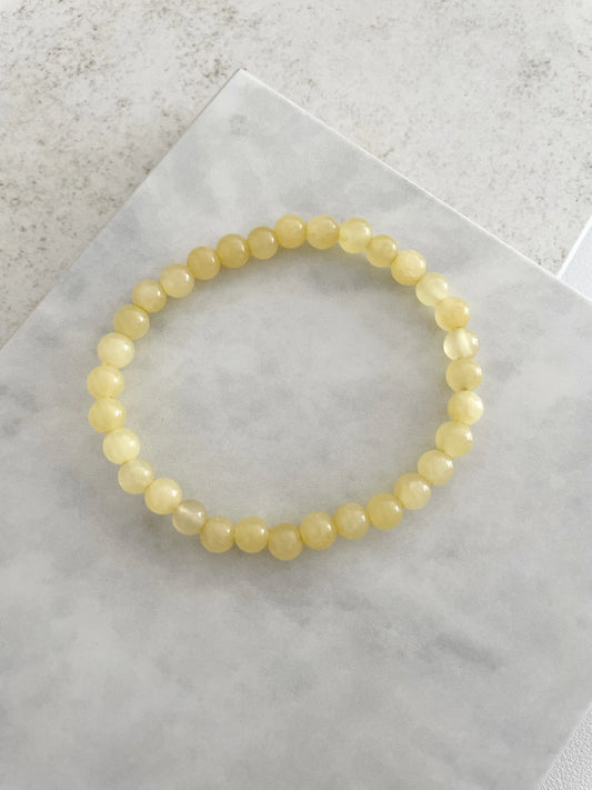 PULSERA CUARZO / MORGANITE / CALCITA-Joyería de calidad en acero y resistente al agua ESENZIA
