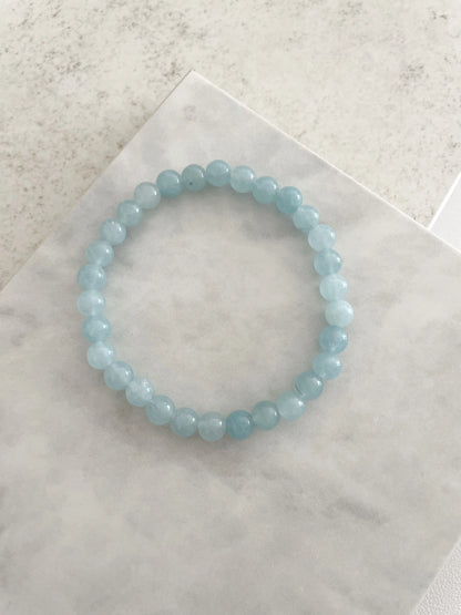 PULSERA CUARZO / MORGANITE / CALCITA-Joyería de calidad en acero y resistente al agua ESENZIA