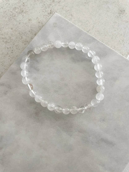 PULSERA CUARZO / MORGANITE / CALCITA-Joyería de calidad en acero y resistente al agua ESENZIA