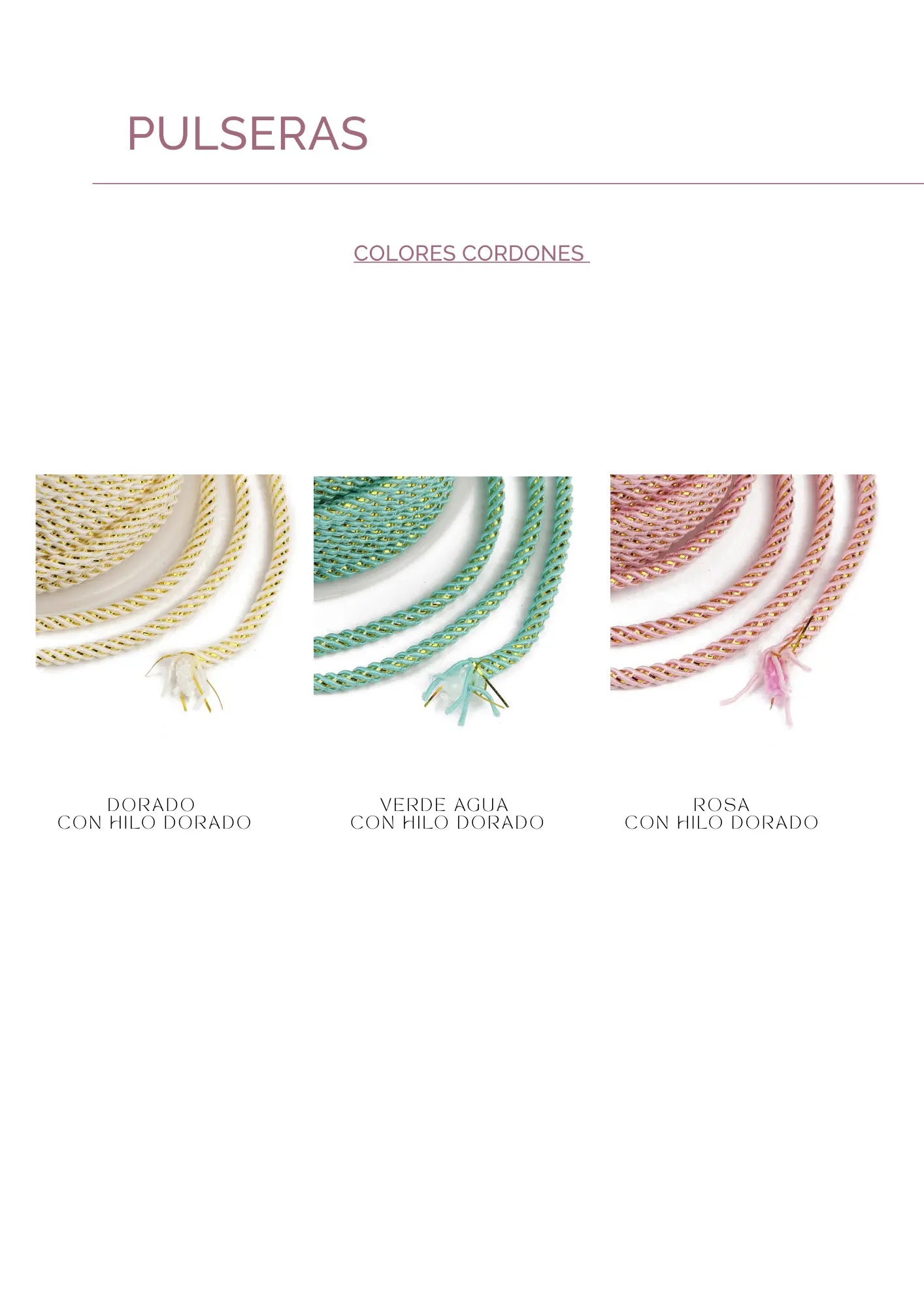 PULSERA DOBLE NUDO - Dto. por cantidad -Joyería de calidad en acero y resistente al agua ESENZIA