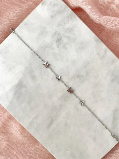 PULSERA MAMA BONITA-Joyería de calidad en acero y resistente al agua ESENZIA