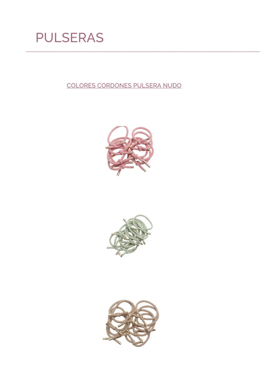 PULSERA NUDO - Dto. por cantidad -Joyería de calidad en acero y resistente al agua ESENZIA
