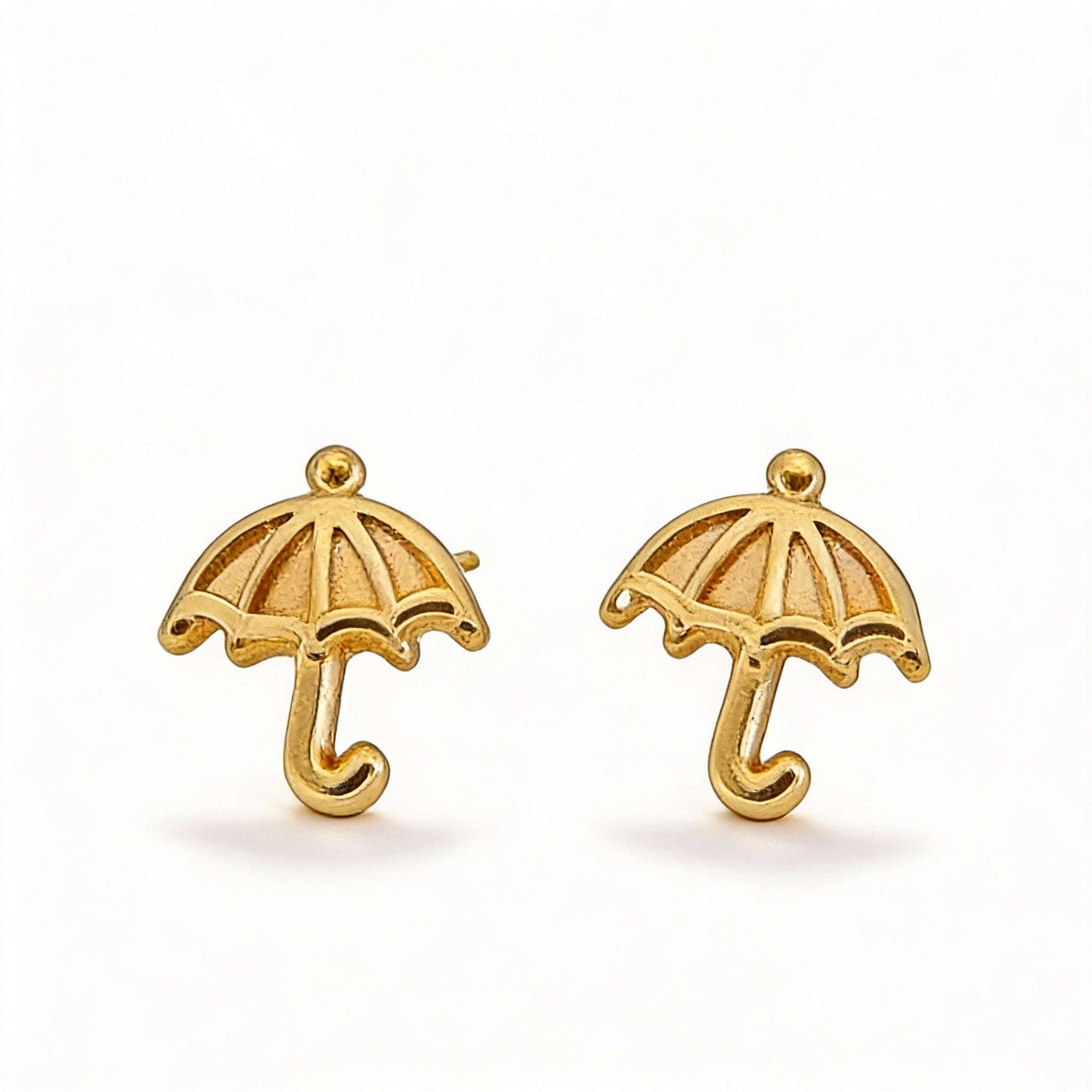 PENDIENTES STUDS PARAGUAS-ESENZIA Jewelry-ESENZIA Joyería y Eventos