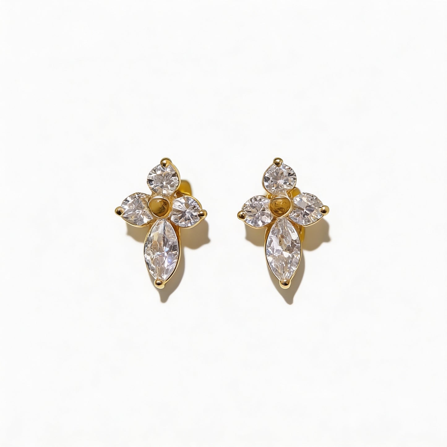 PENDIENTES CRUZ ESPECIAL CIRCONITAS