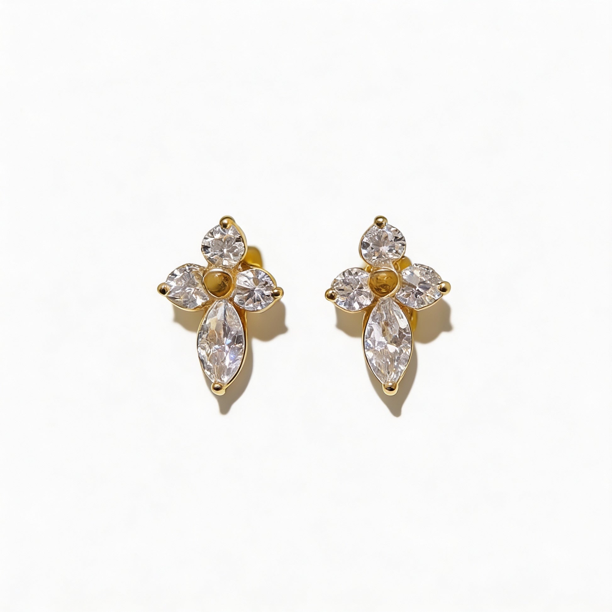 PENDIENTES CRUZ ESPECIAL CIRCONITAS