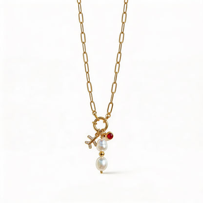 COLLAR ESLABONES VUELA ALTO
