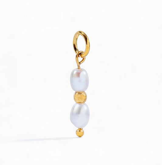 CHARM DOBLE PERLA