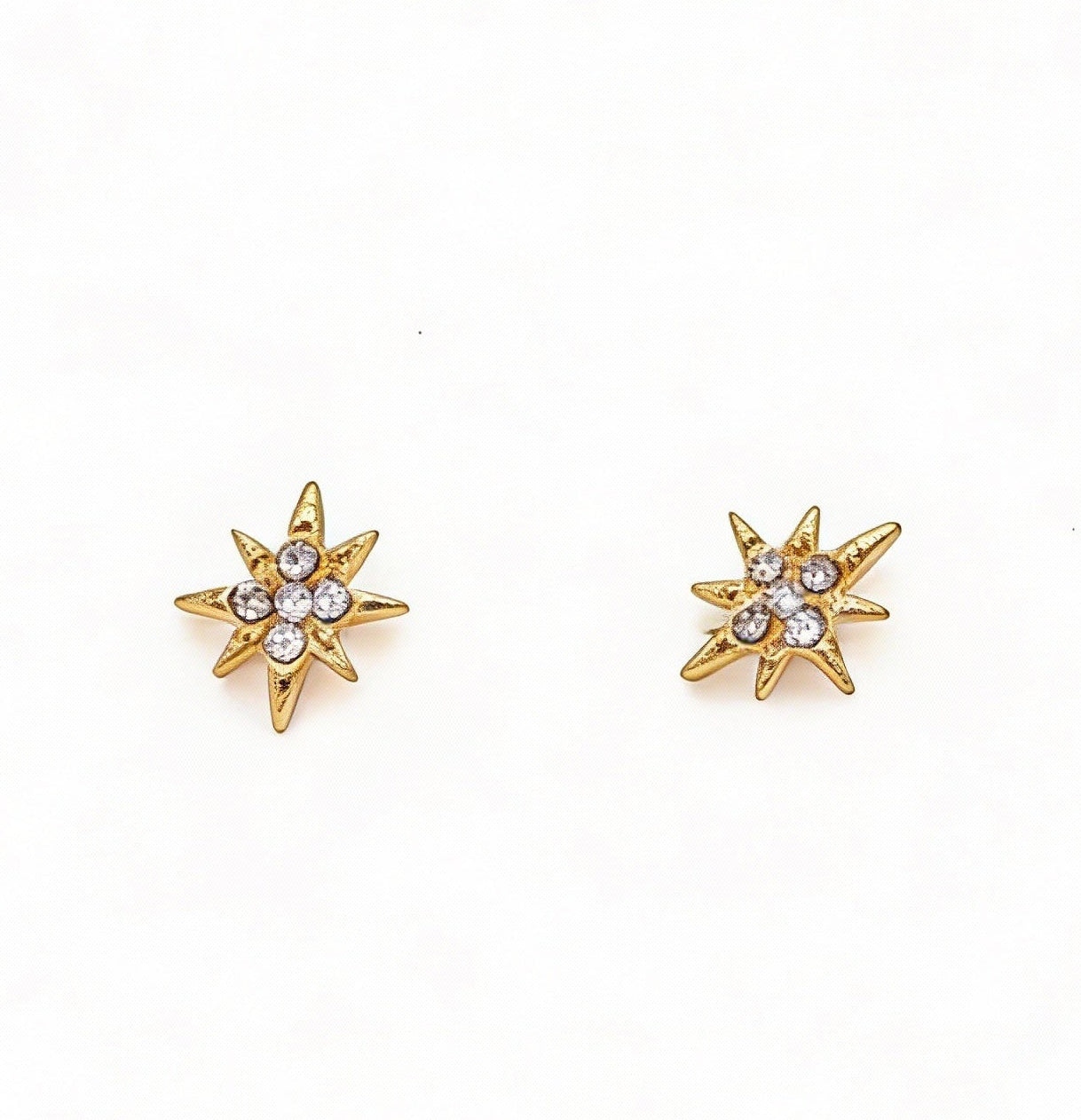 PENDIENTES STUDS DESTELLO CIRCONITAS